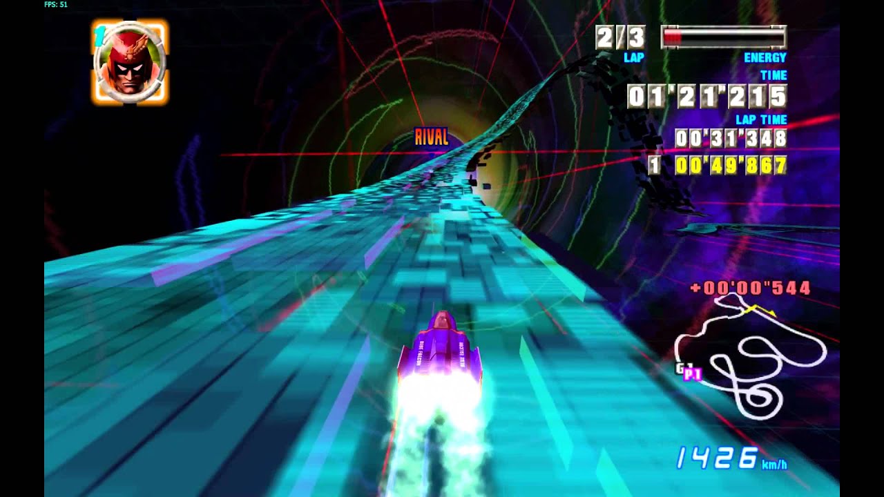 [Dolphin Emulator] - F-Zero GX Chapter 9 (Very Hard) 1080p 100% Speed