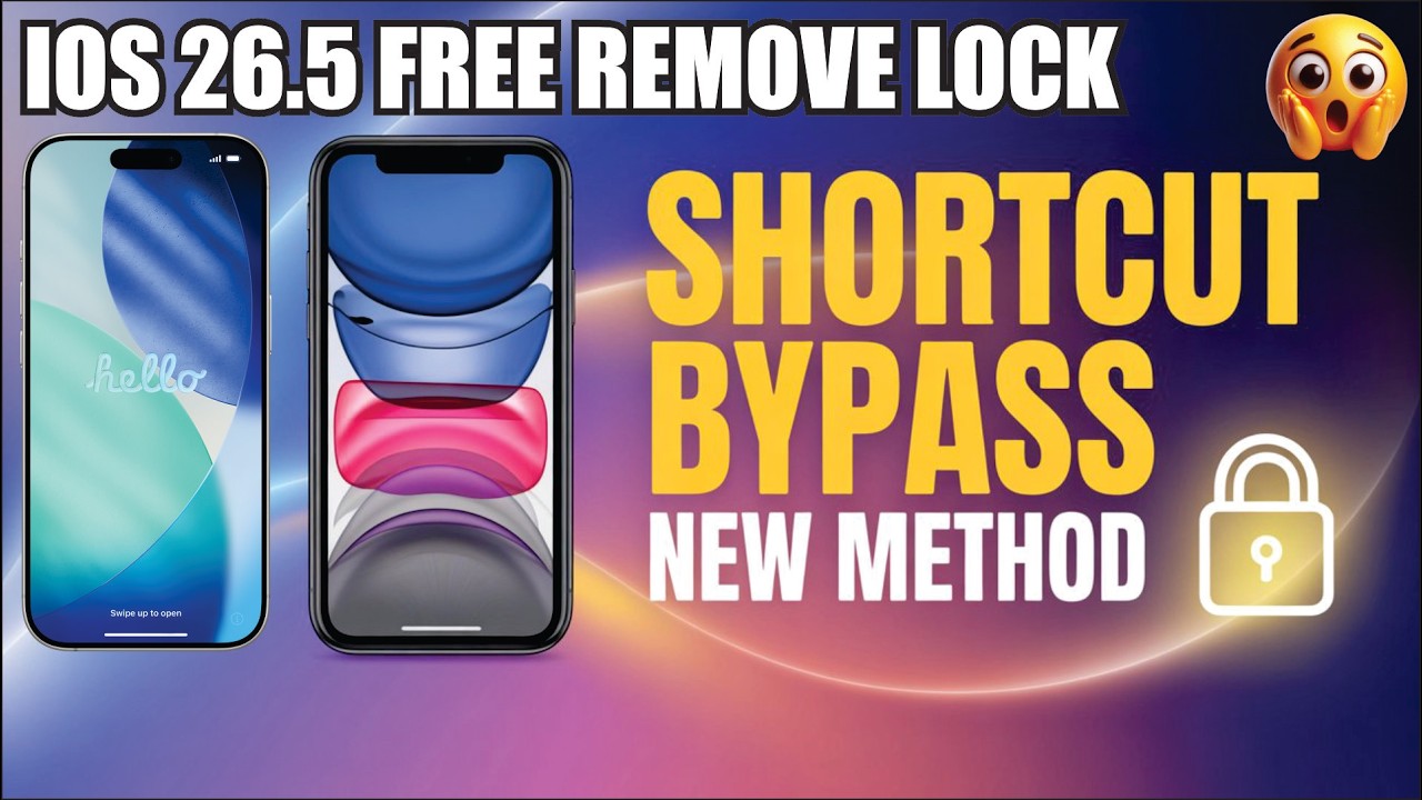 iOS 26.4.1 iCloud Bypass 🔓 FREE No PC | New Trick Unlock iPhone (2026)