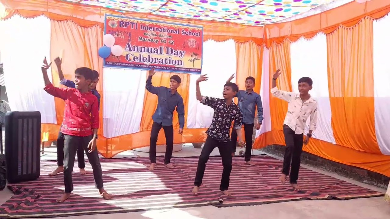 All is well dance on Annual Day Celebration 