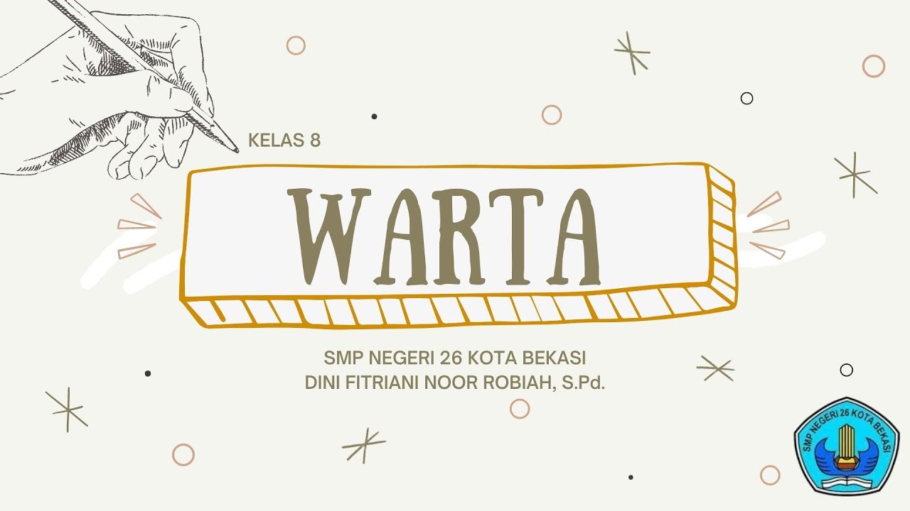 BAHASA SUNDA: WARTA - KELAS 8