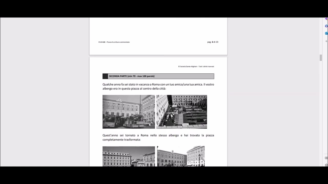 PLIDA B1 | Prova Scritta | Esempio con correzione degli esaminatori