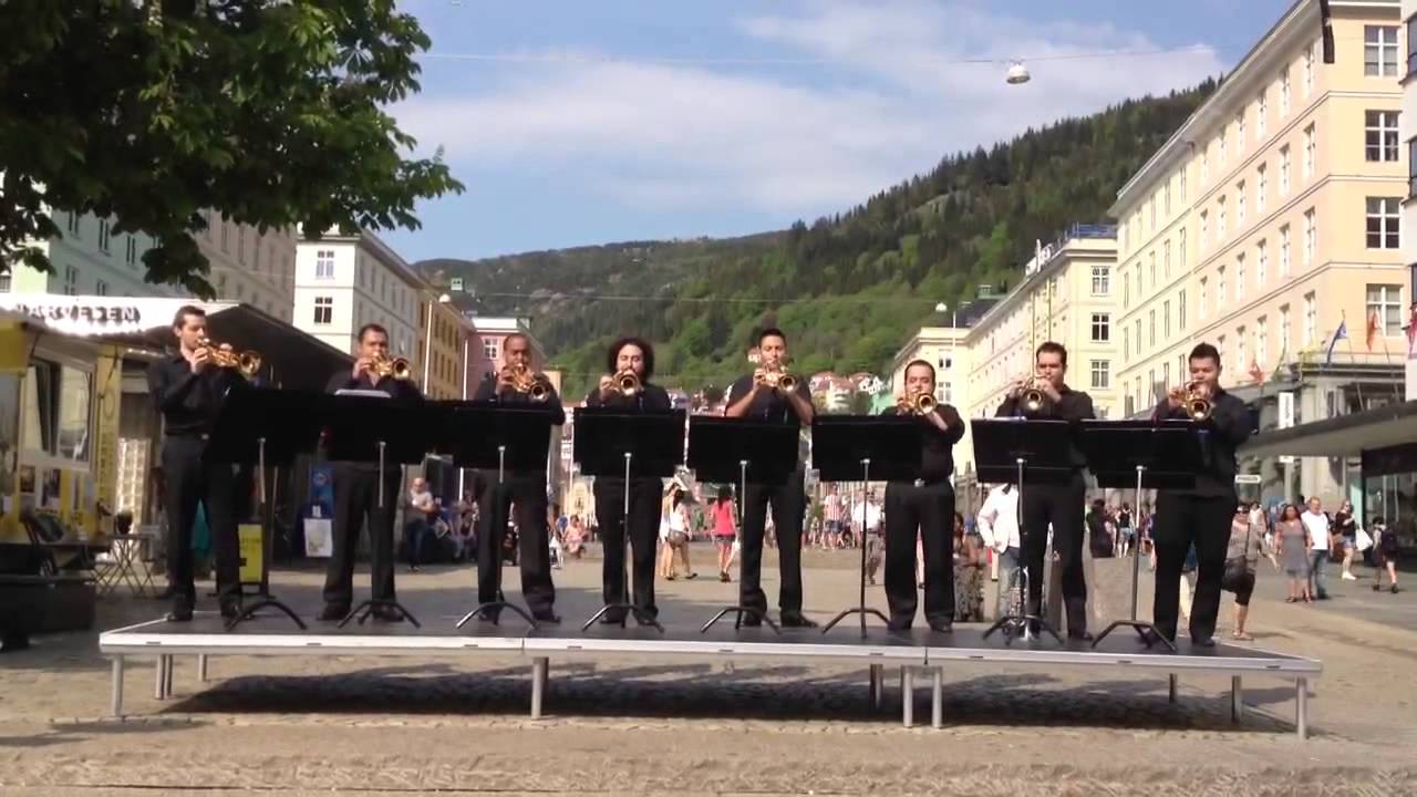 Simon Bolivar Trumpet Ensemble. The Canterbury Flourish, G. Jacob