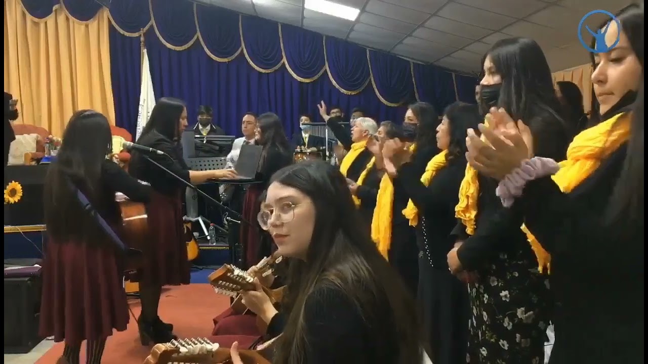 coro poder en el altar #12 medley te alabaran/alábale