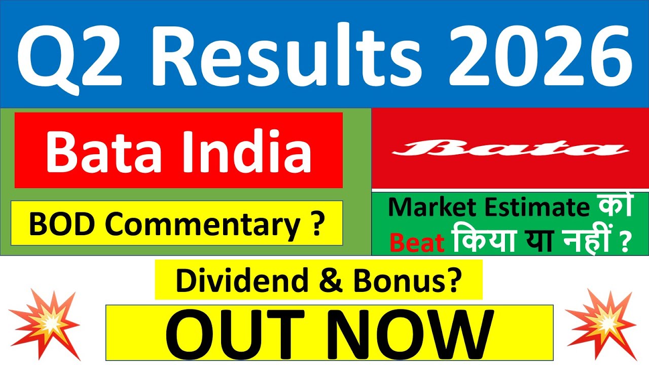 Bata India Q2 results 2026 | Bata results today | Bata India Share News | Bata Share latest news