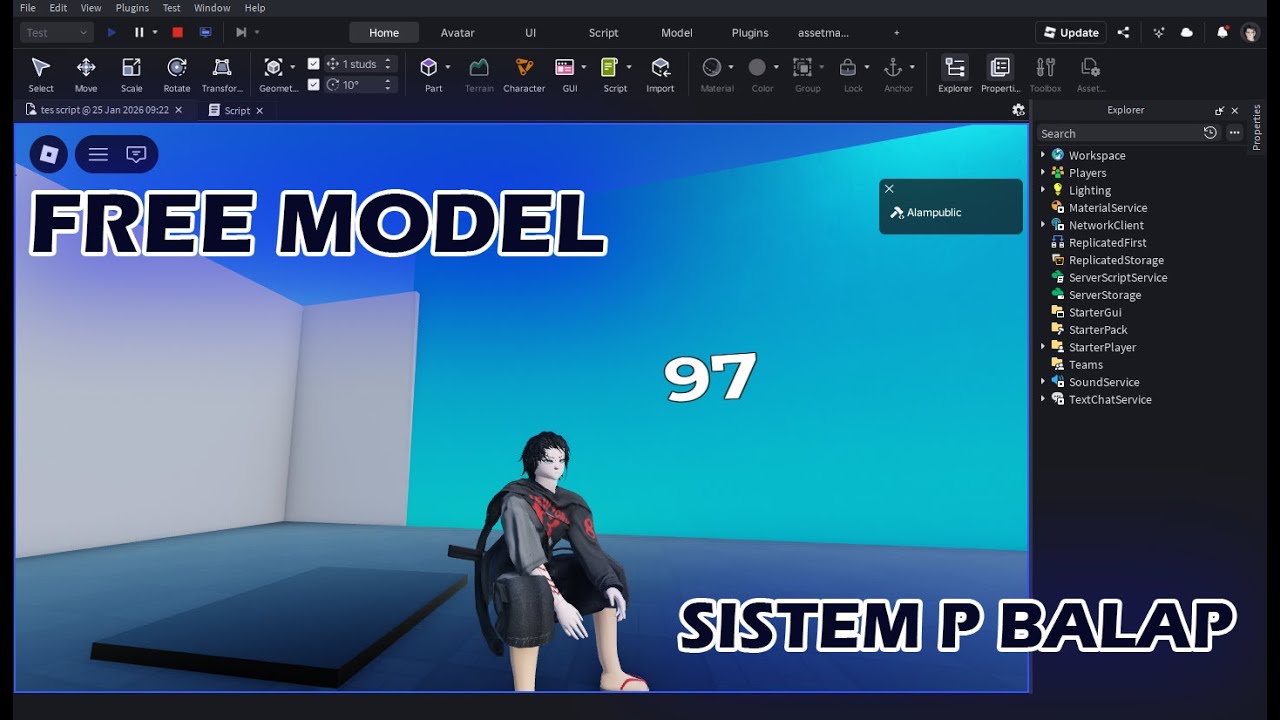 Free model,Simpel tapi sangat membantu, Sistem p balap