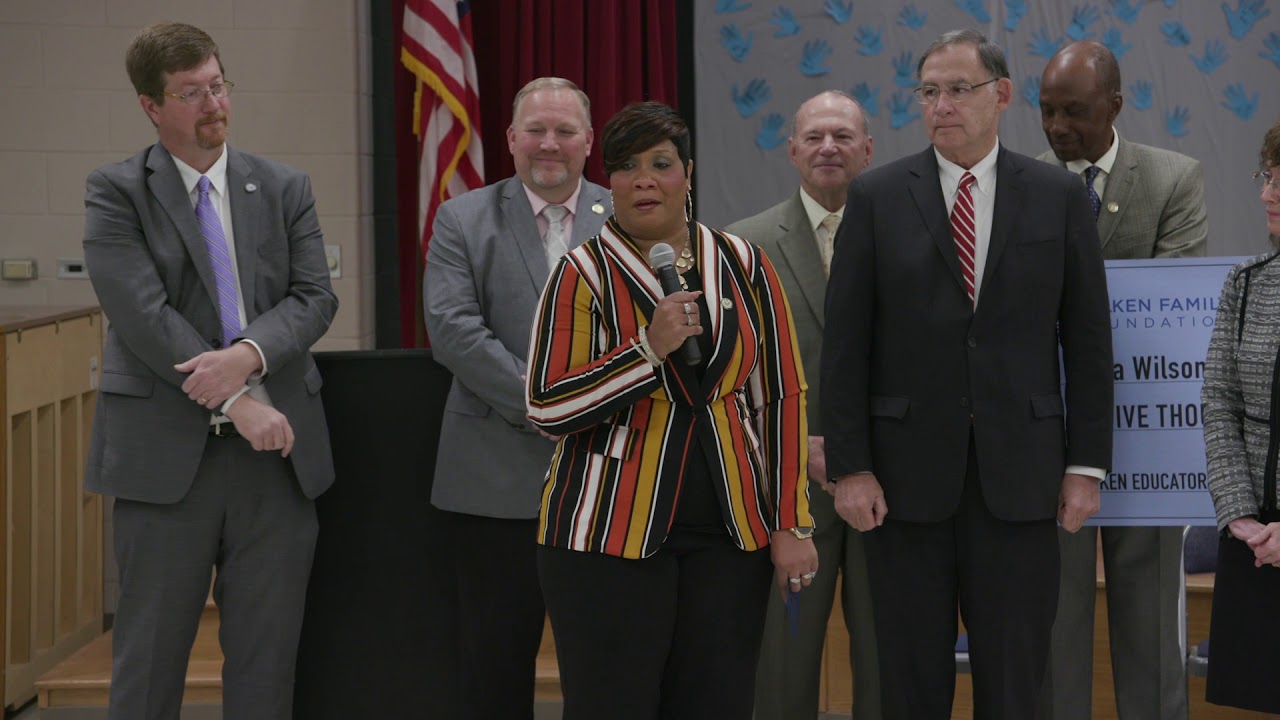 Tasha Wilson Remarks at Surprise Milken Educator Award Notification