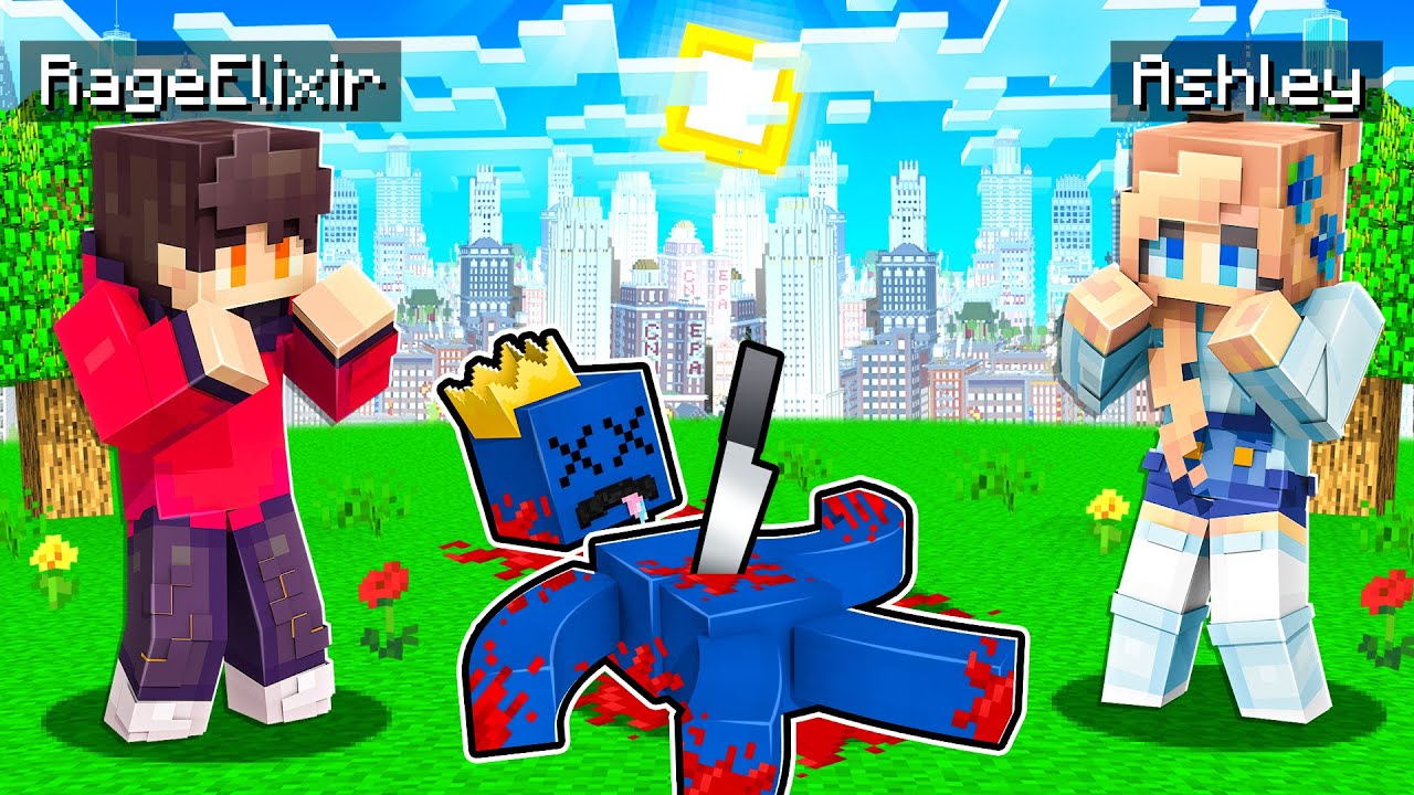 Who Killed BLUE Roblox RAINBOW FRIENDS in Minecraft?