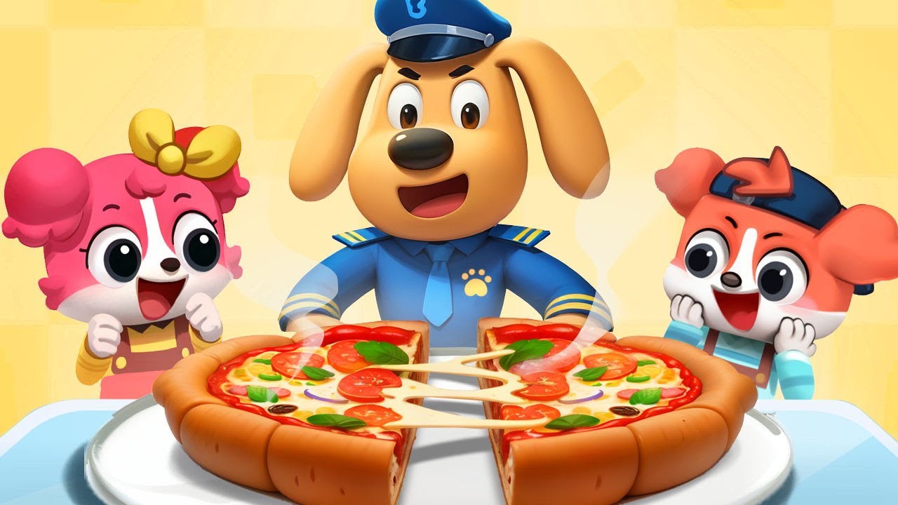 Jangan Berebut | Kebiasaan Baik | Animasi Lucu | Kartun Anak-anak | Kepala Polisi Labrador