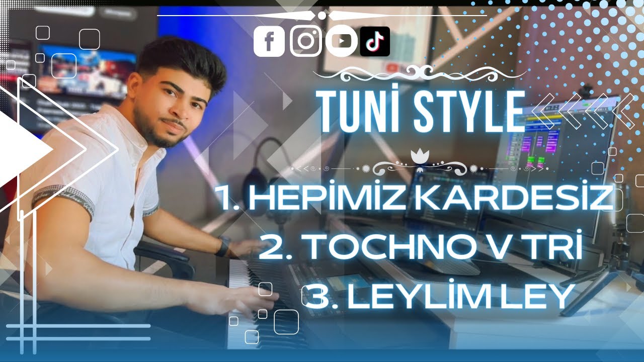 MIX COVER  - TUNI GAYDA 2023  | Hepimiz Kardeşiz - Tochno v Tri - Leylim Ley #kuchek  #кючек #azis