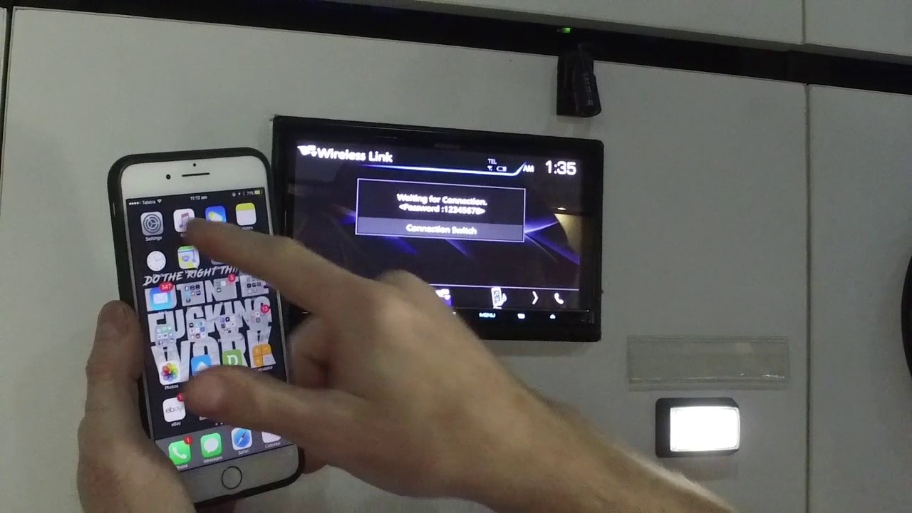 How To Activate Apple iOS Wireless Mirroring on Kenwood DDX917WS & DDX9017DABS