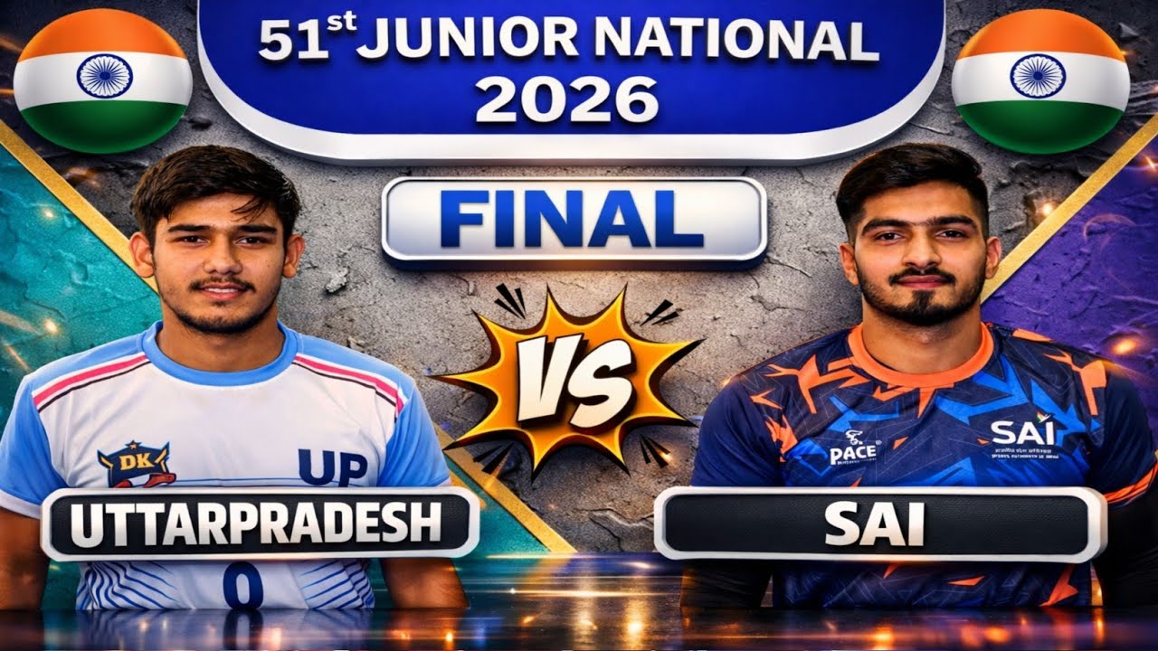 Uttar Pradesh vs SAI | FINAL 🔥 51st Junior National Kabaddi Championship 2026 | Vijayawada