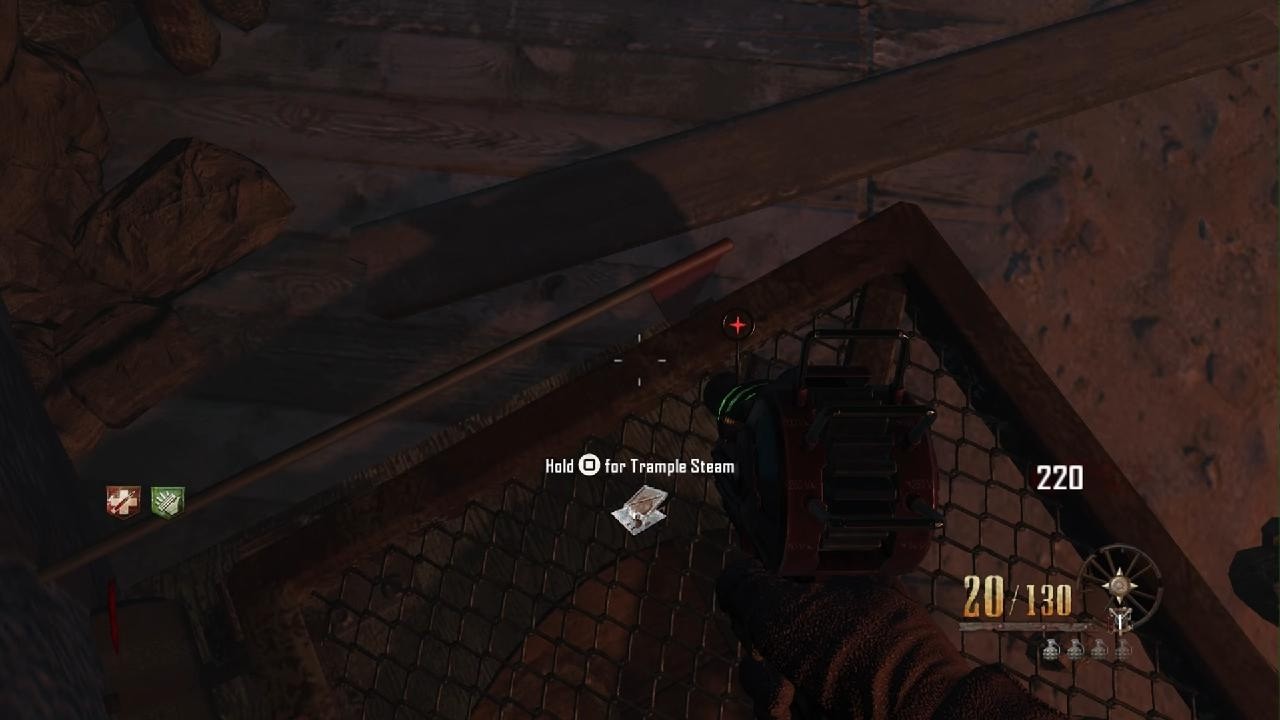 Black Ops II Zombies: (Buried) Out The Map Round 1 + Inf Time Bomb Glitch.