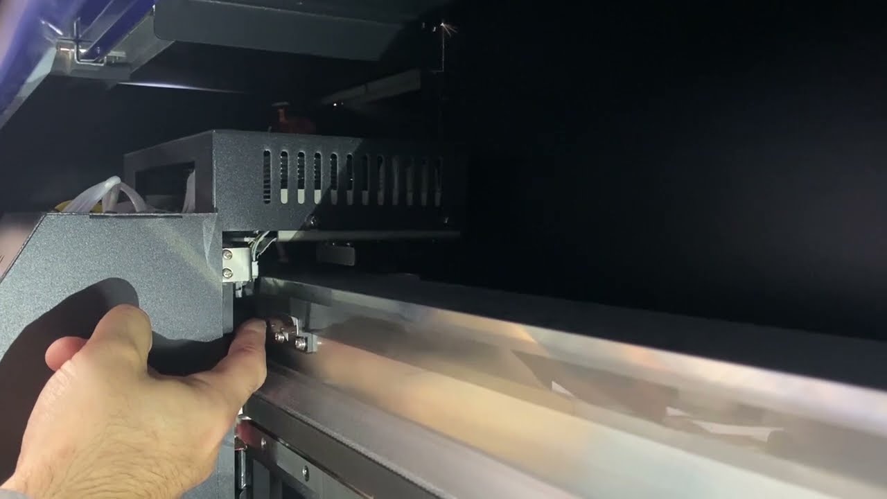 Cómo cambiar el encoder de una TexTek FD-65 DTF