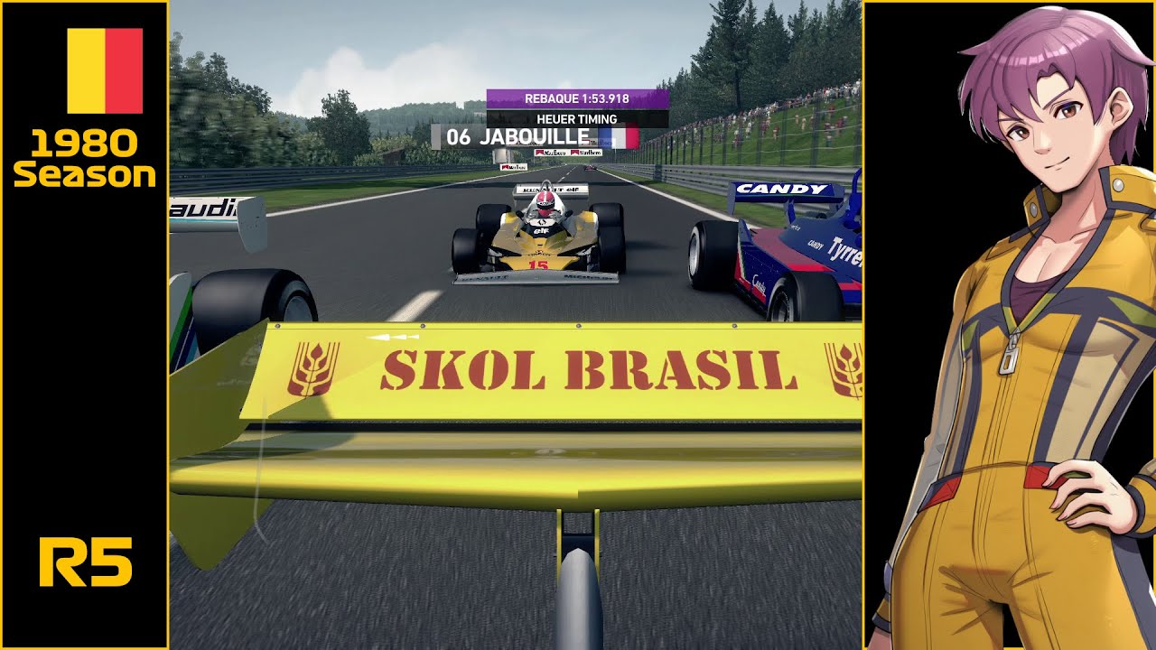 DUEL WITH ALAN JONES FOR A PODIUM - F1 2014: 1980 Mod - Part 5