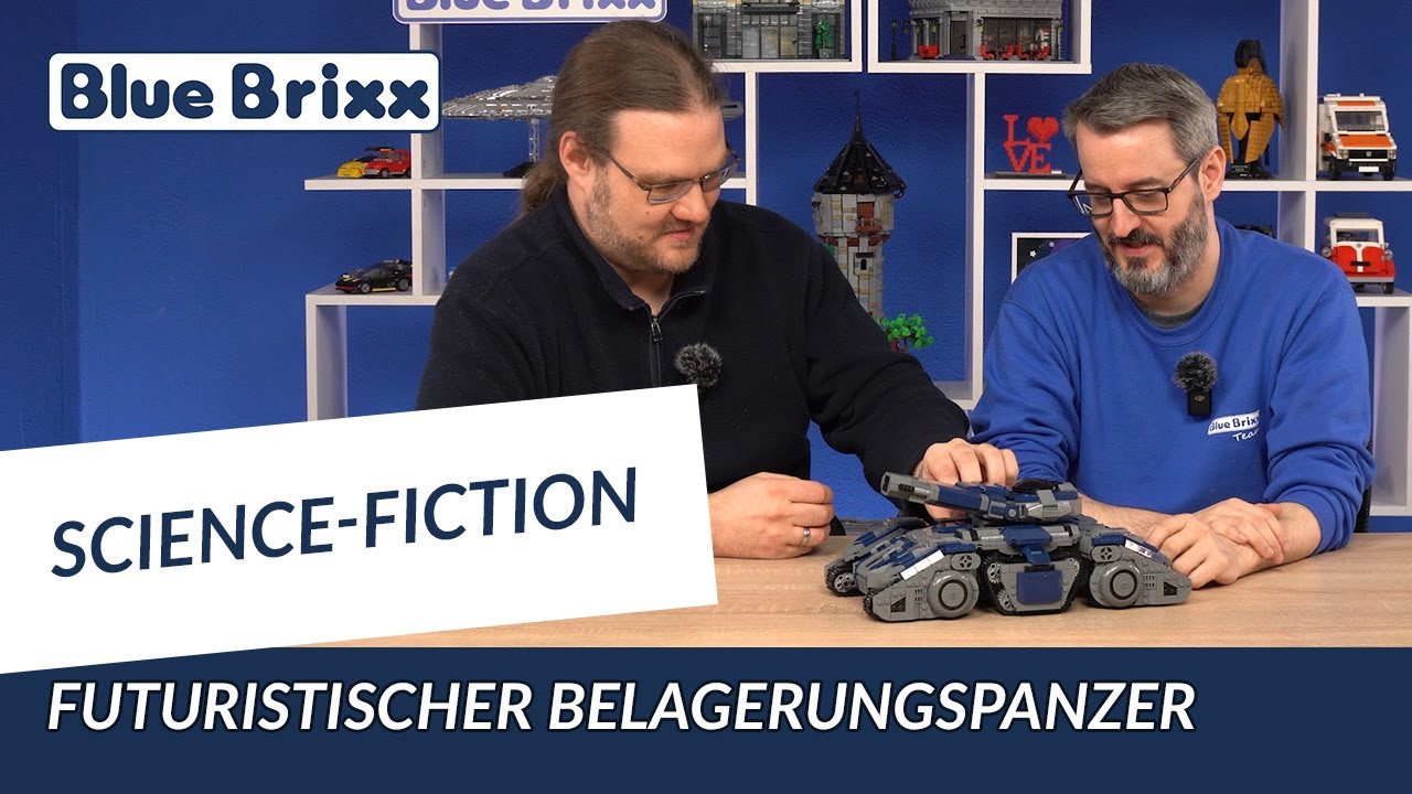 2 in 1 Futuristischer Belagerungspanzer!