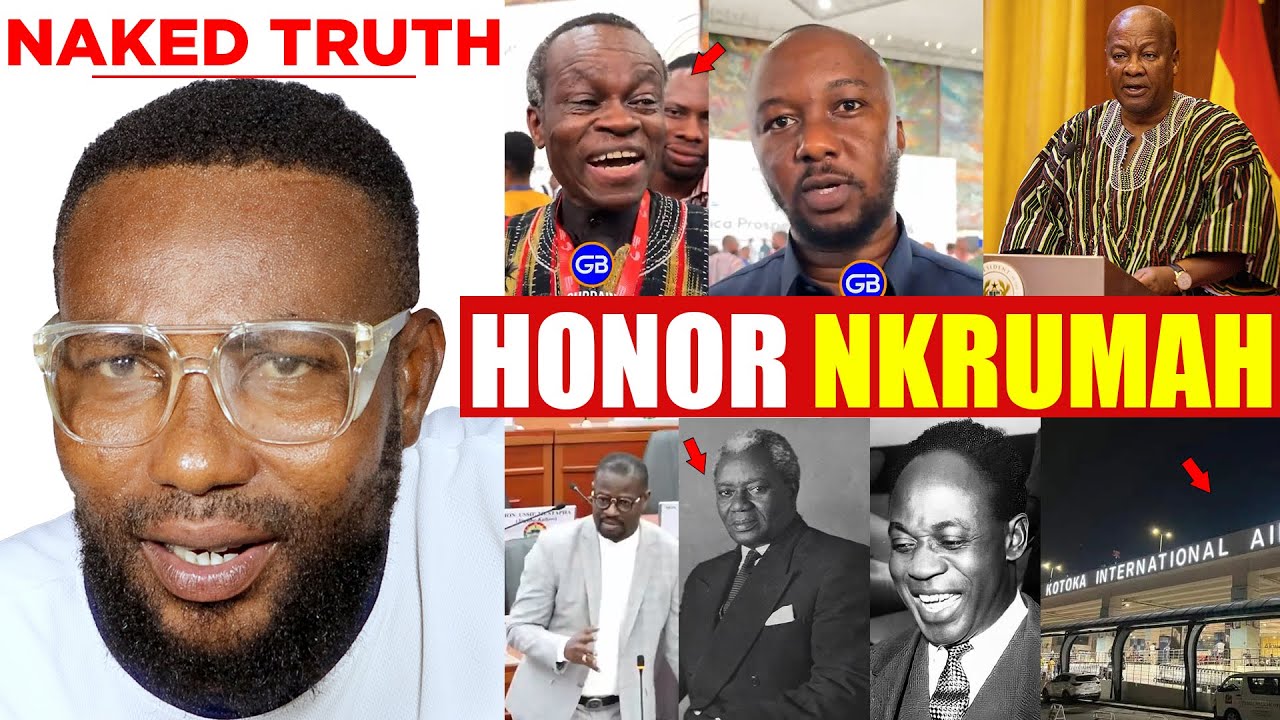 🚨Kotoka Int'l Airport should be Kwame Nkrumah Airport not ACCRA - PLO Lumumba, Pan-African activist