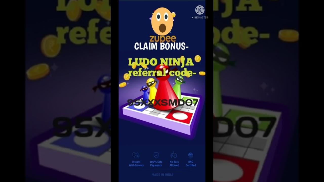 CLAIM ludo ninja bonus if you don't have money to your wallet.