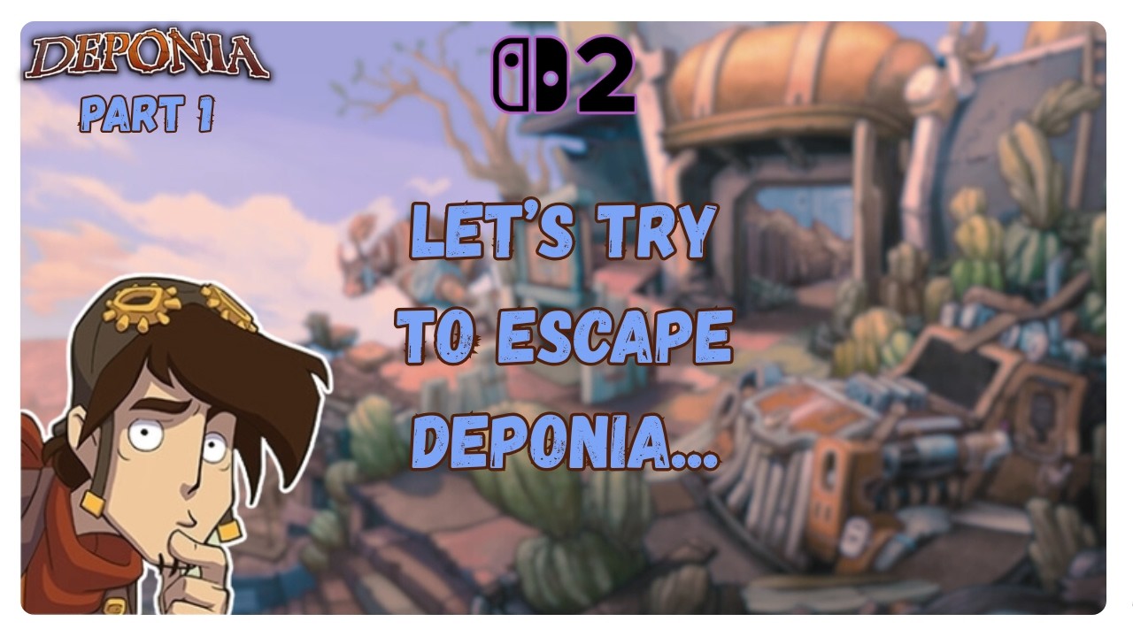 Начало игры Deponia – УЖАСНЫЙ план побега Руфуса! // DEPONIA // ПРОХОЖДЕНИЕ ИГРЫ, ЧАСТЬ 1