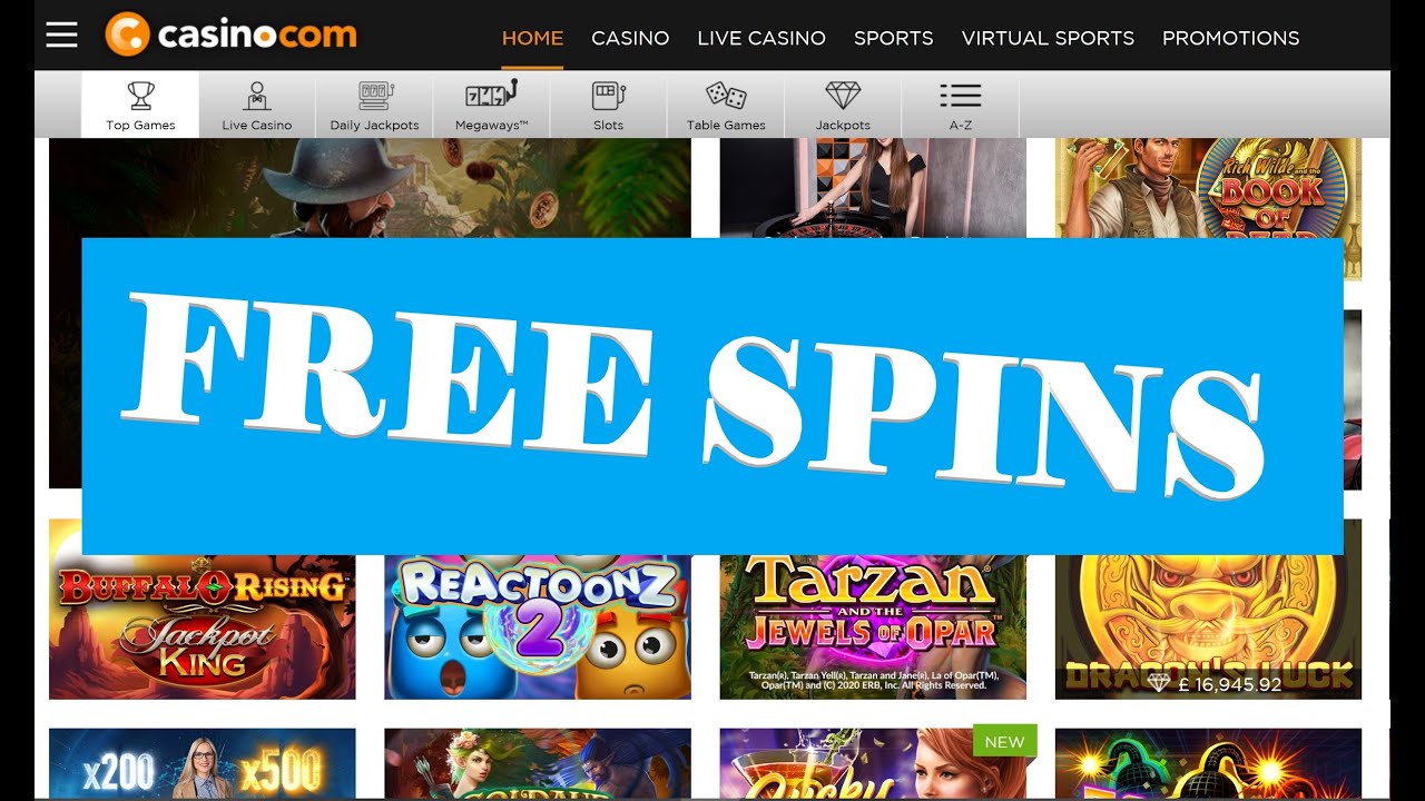 Casino.com promo codes for free spins - no deposit casino bonus 2020 - no purchase plus bonuses