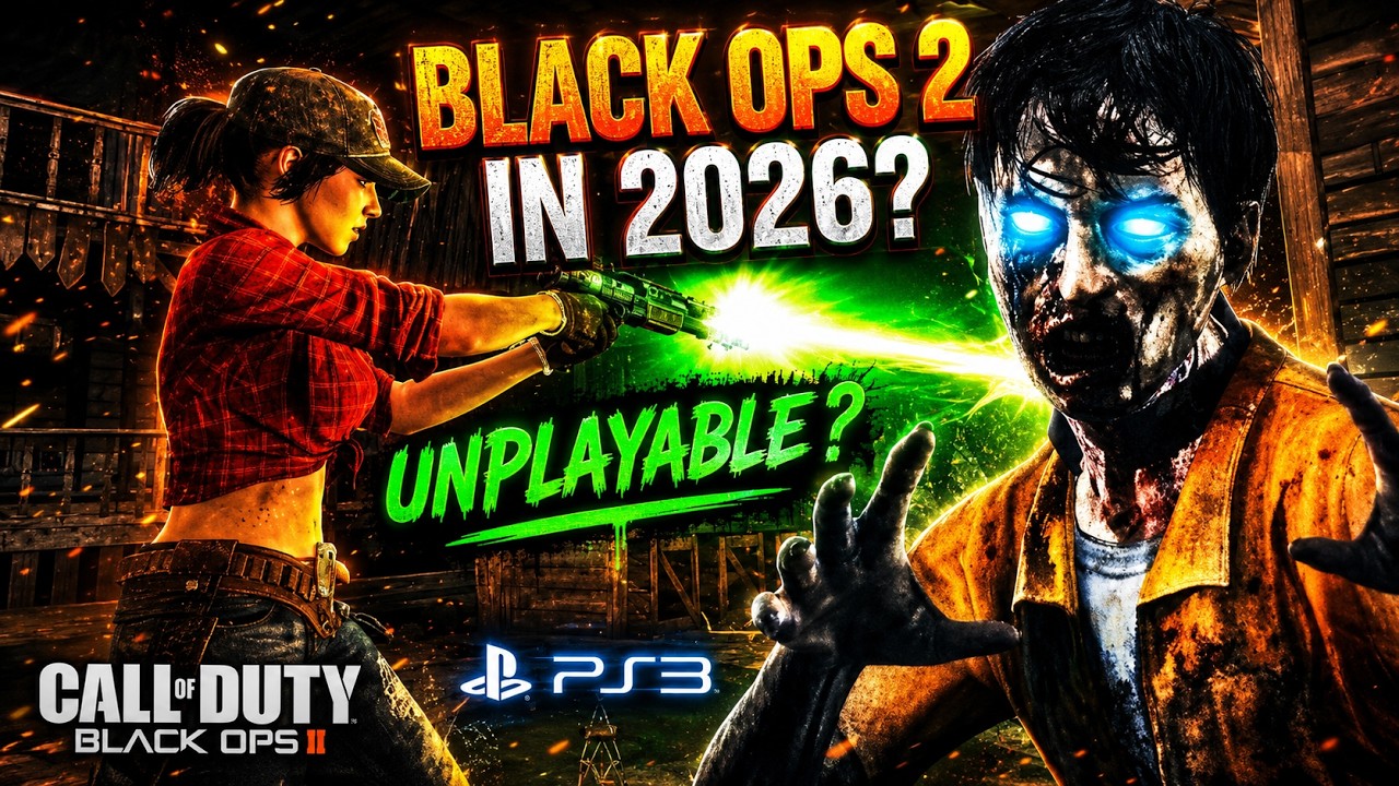 Black Ops 2 is ALMOST UNPLAYABLE on PS3 in 2026!