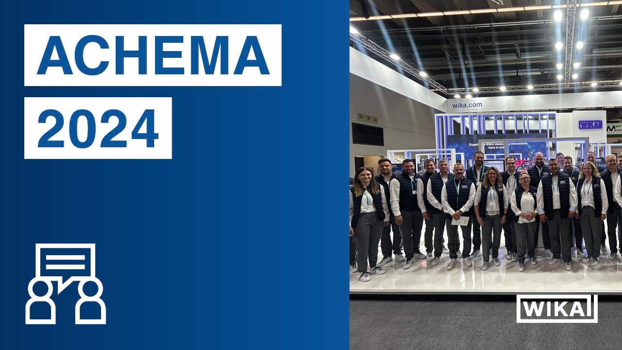 WIKA at the ACHEMA 2024 | presenting our digital and sustainable innovations