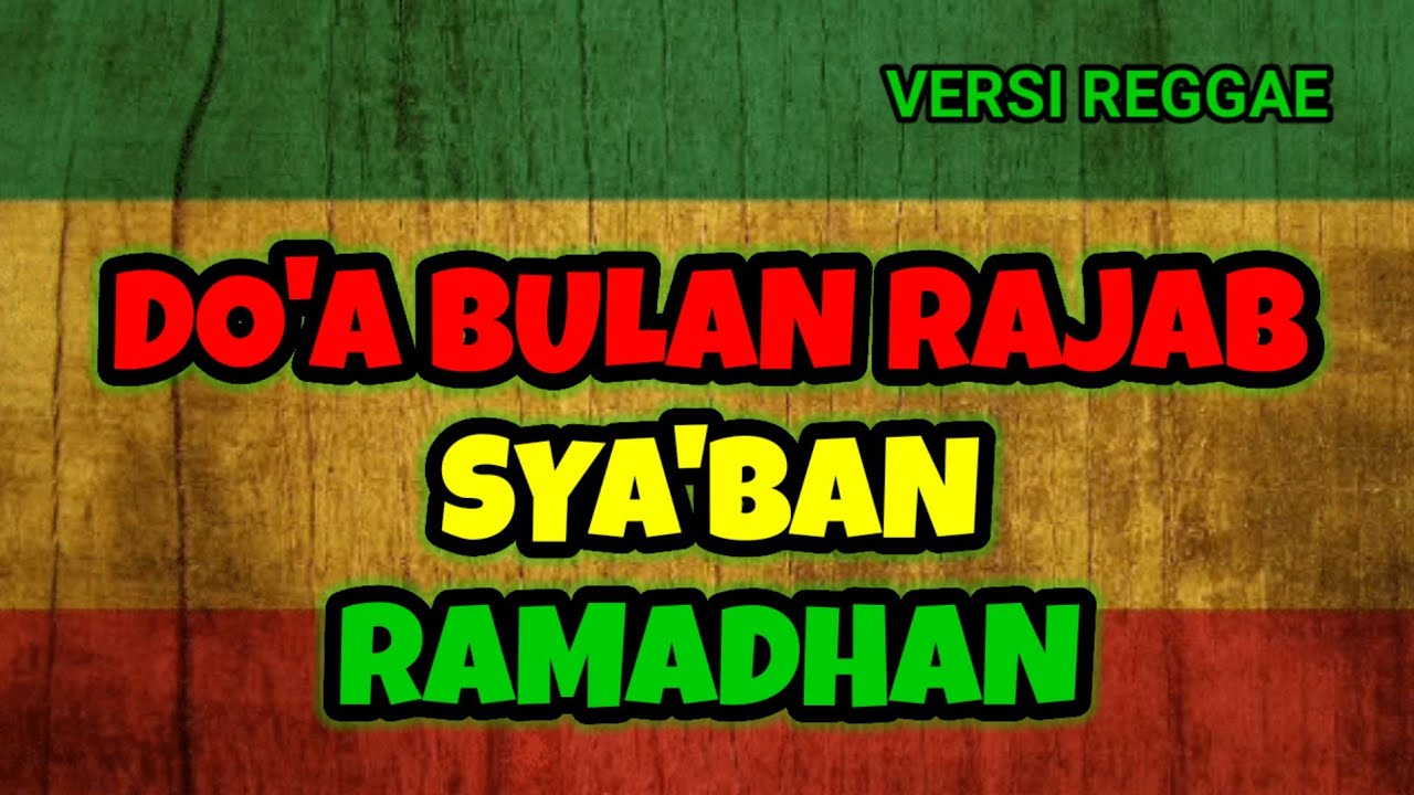 Doa Rajab Versi Reggae Terbaru 🌙 Sholawat Menenangkan | Nuansa Desa Tempo Dulu