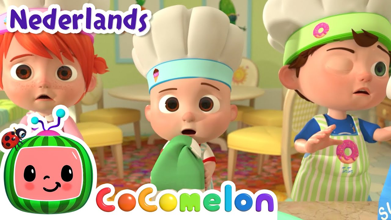 Bak een taart | CoComelon Nederlands - Kinderliedjes