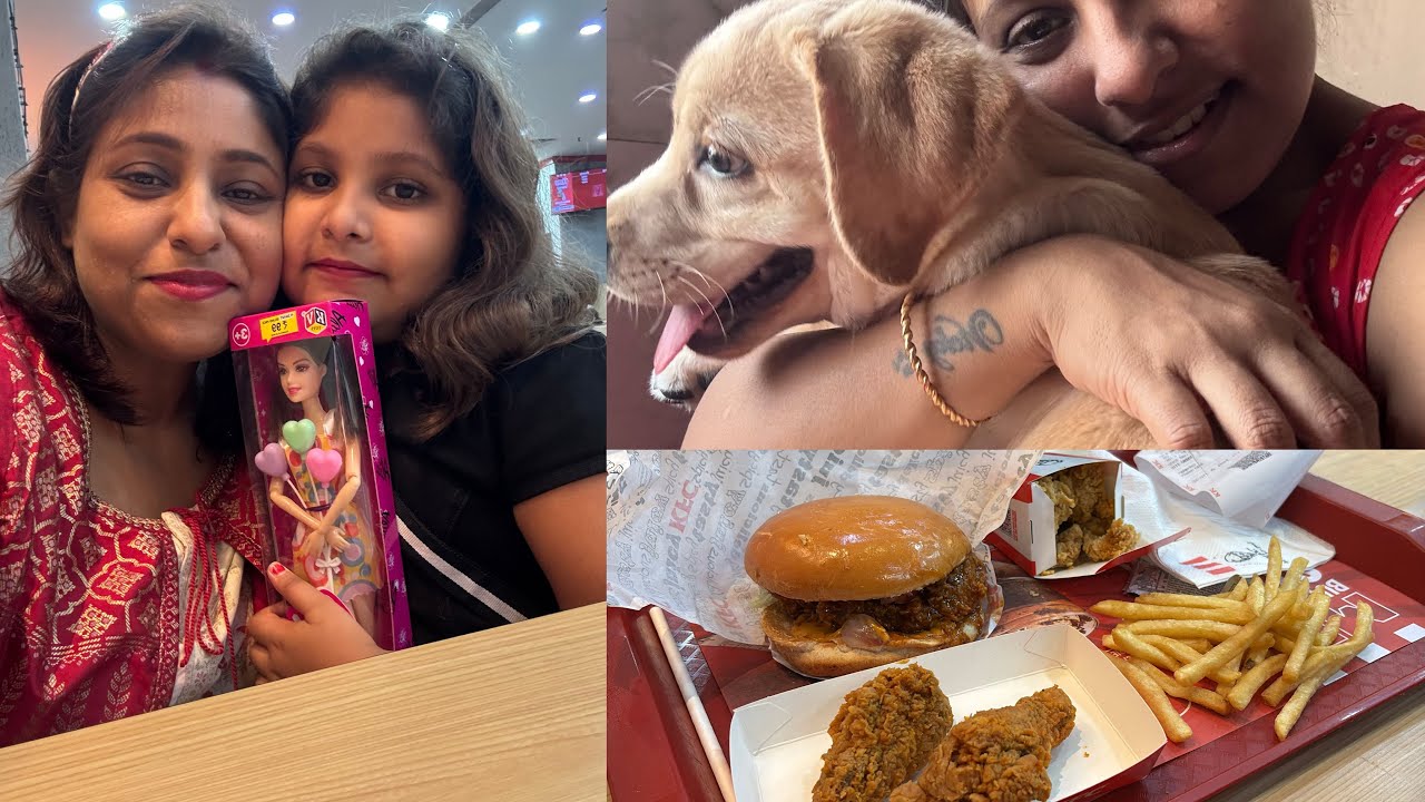 একটা ব্যস্ত সানডে | মেয়ের ক্লাস, ঘোরা আর KFC ট্রিট | Busy Sunday Mom Life, Real Sunday Vlog