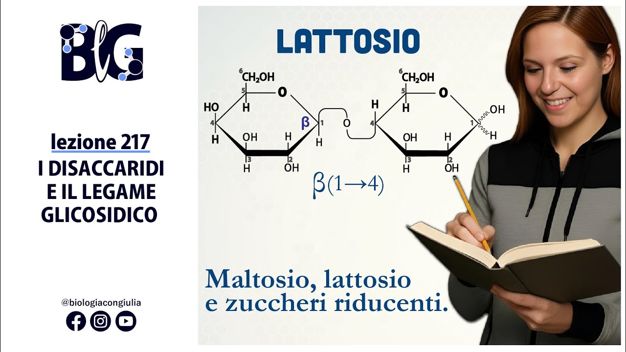 I DISACCARIDI e il LEGAME GLICOSIDICO