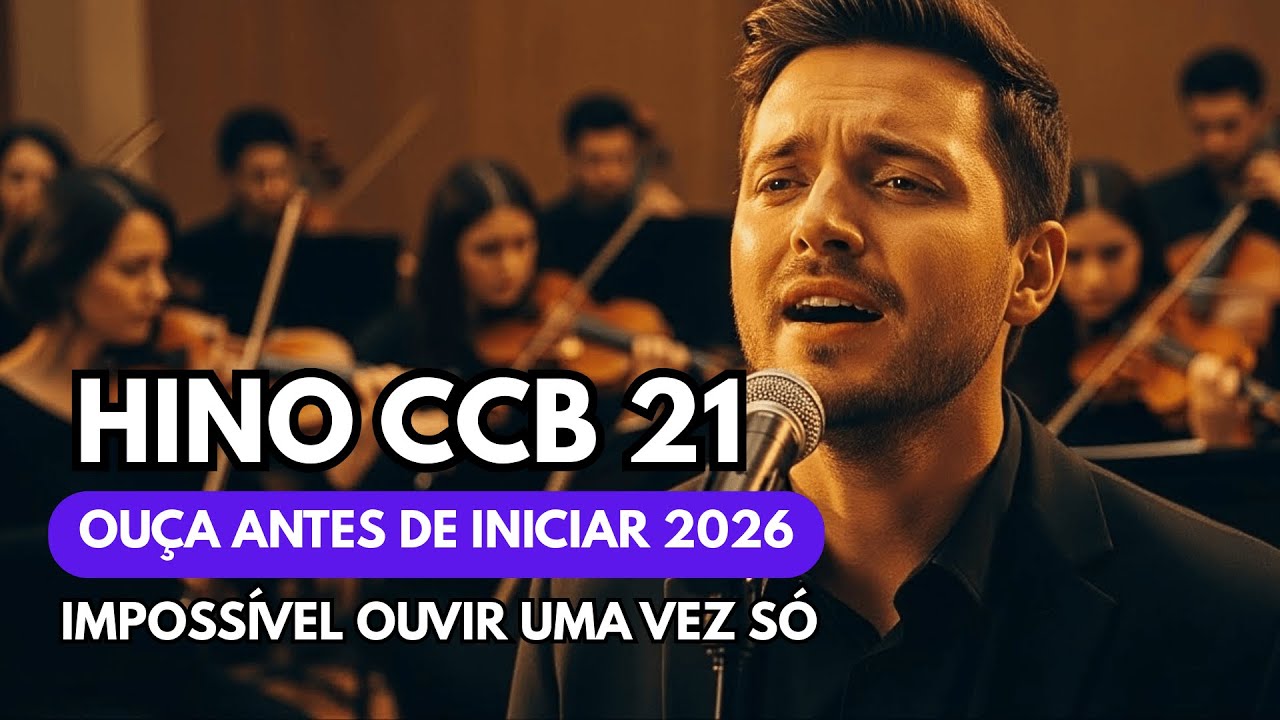 HINO CCB 21 - Não mais oprimidos seremos | CANTADO HINÁRIO 5  (com legenda)