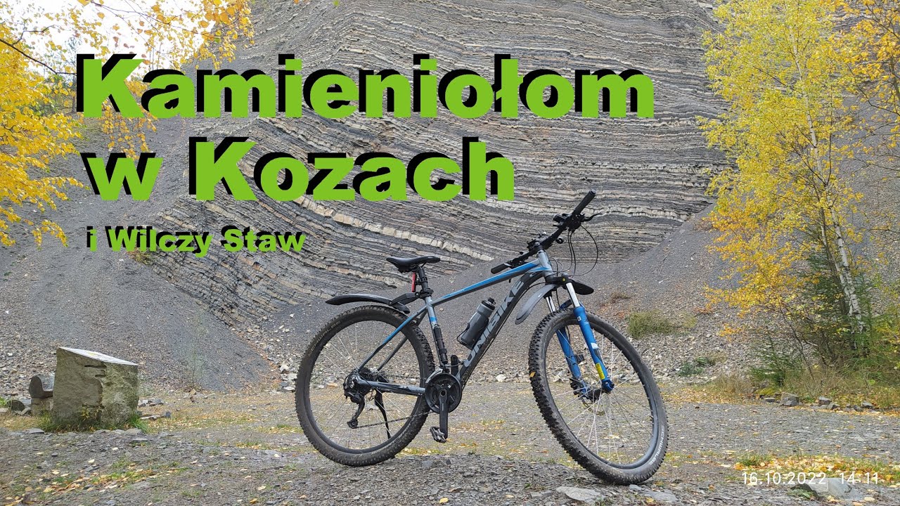 Kamieniołom w Kozach - rowerowa jesień - trasa na rower