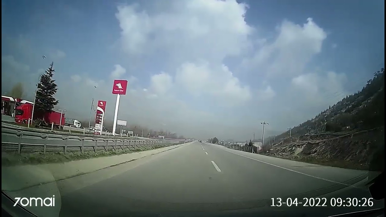 Türkülerle Kütahya-Eskişehir Araç Kamerası ile Yolculuk 70mai