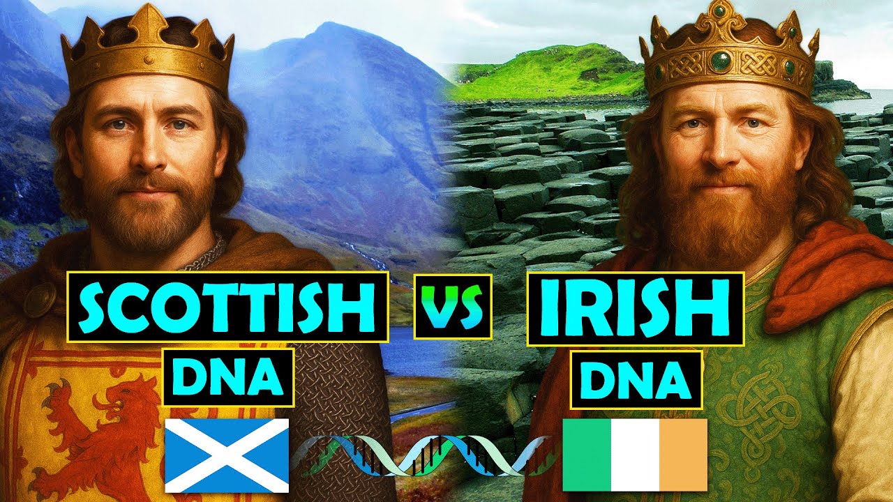 Differences Between Scottish & Irish DNA...