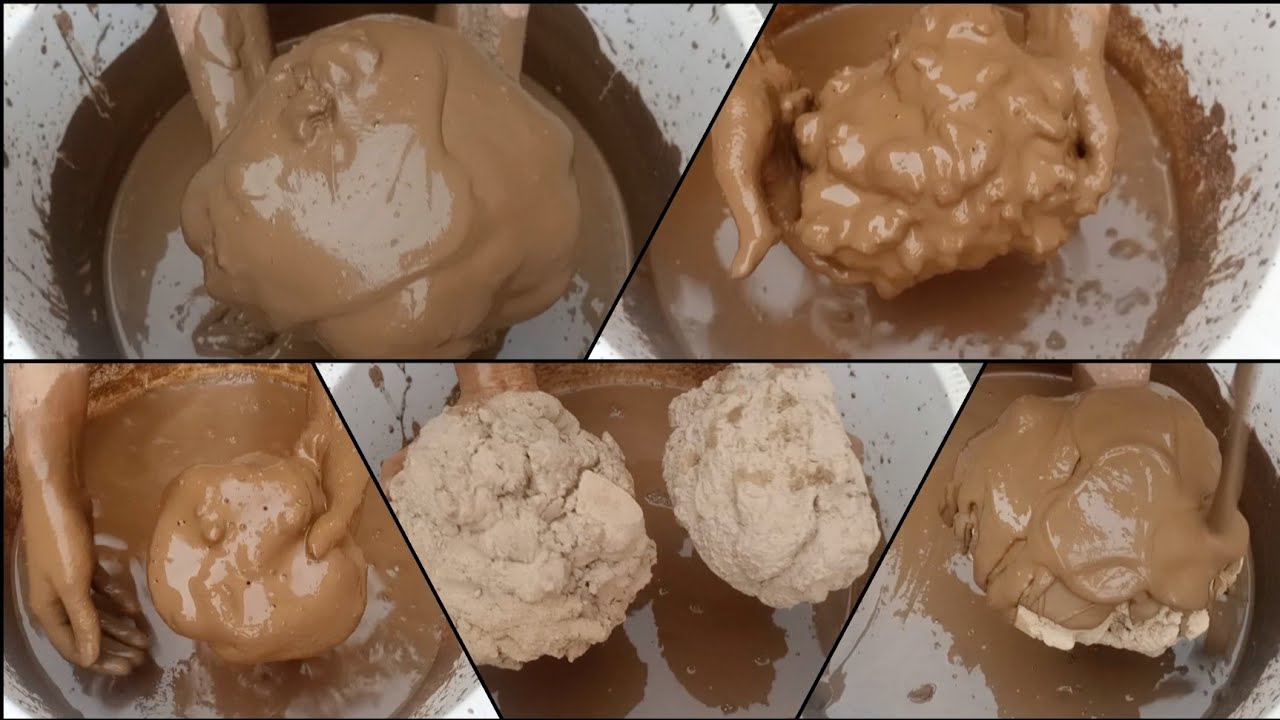 All fvrt pure soft mud dirt chunks 🤩full dipping mouthwatering🤤 satisfying ymmmy