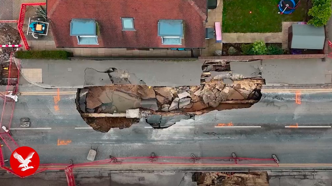 Surrey sinkhole residents sleeping in cars and fearing for future