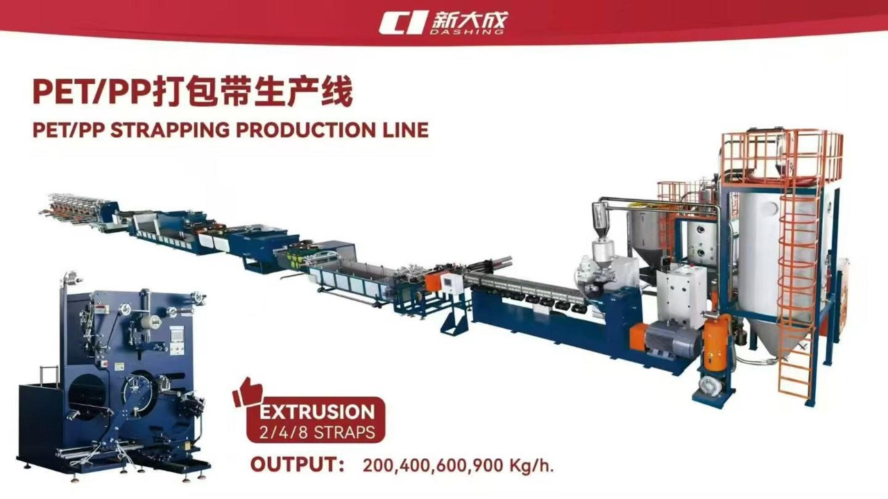 PET/PP Strap Extrusion production line