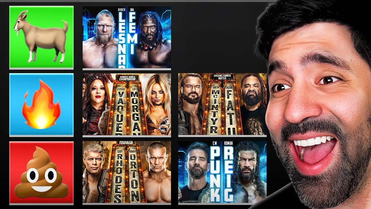 Рейтинг всех противостояний на WrestleMania 42