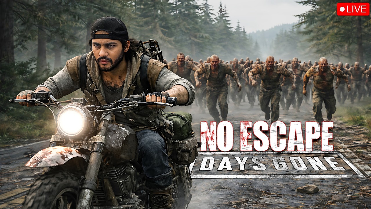 Zombies VS ME Days Gone Vertical LIVE