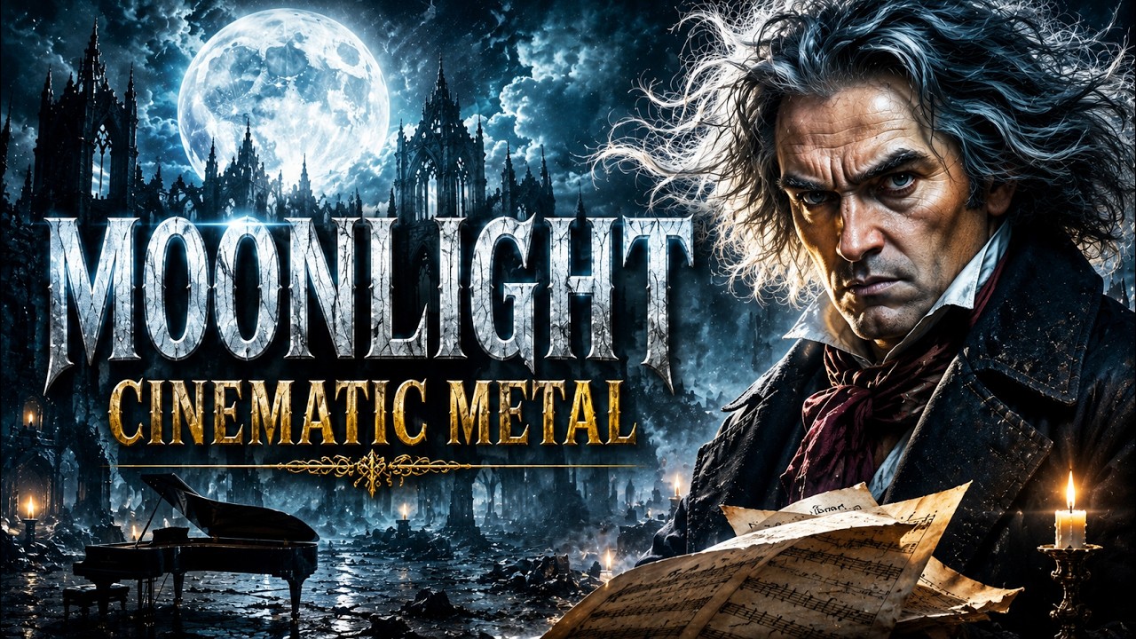 What If Beethoven Wrote Cinematic Doom Metal? | Moonlight Sonata Reborn