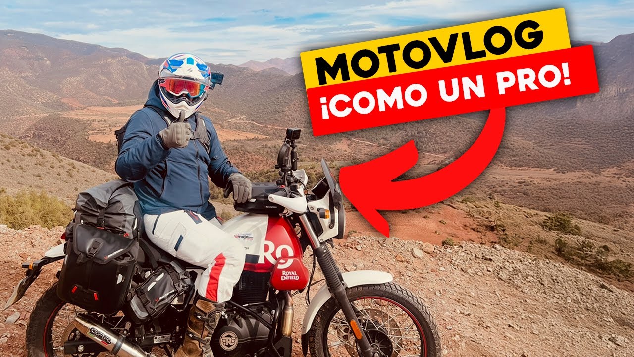 Como crear tu propio MOTOVLOG en Youtube y no fallar en el intento