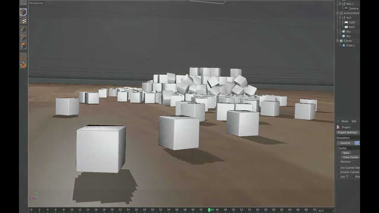 Tip - 97: Dynamics - Solving Intersections and Jitter in Cinema 4D R13
