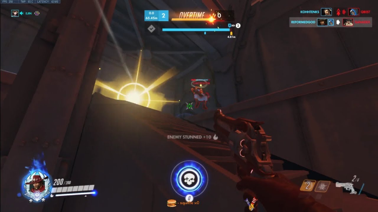 Overwatch Dafran Intense Mccree Gameplay -Sick Aim-