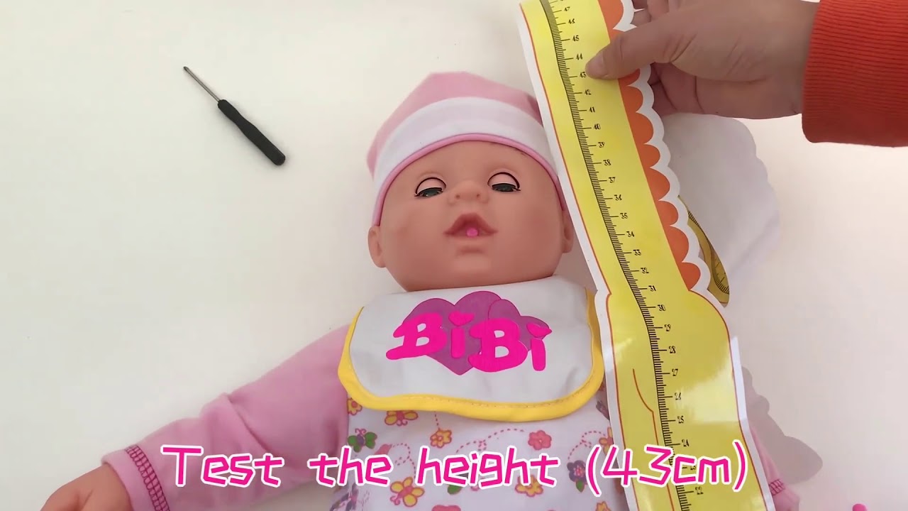 Multifunctional Crying Sound Soft Vinyl Battery Operated Reborn Baby Alive Doll