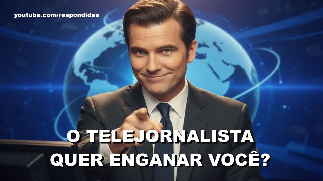O telejornalista quer enganar você? Mario Persona