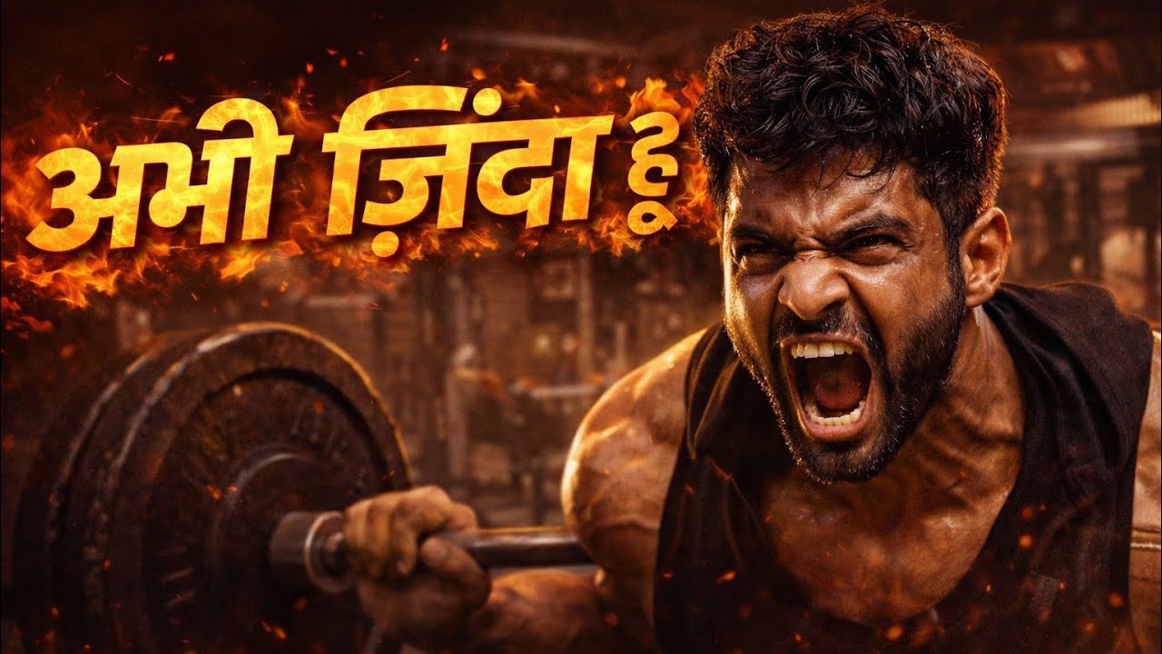 अभी ज़िंदा हूँ 🔥 | Gym Motivation Song That Will Push You Hard | Hindi Workout Anthem