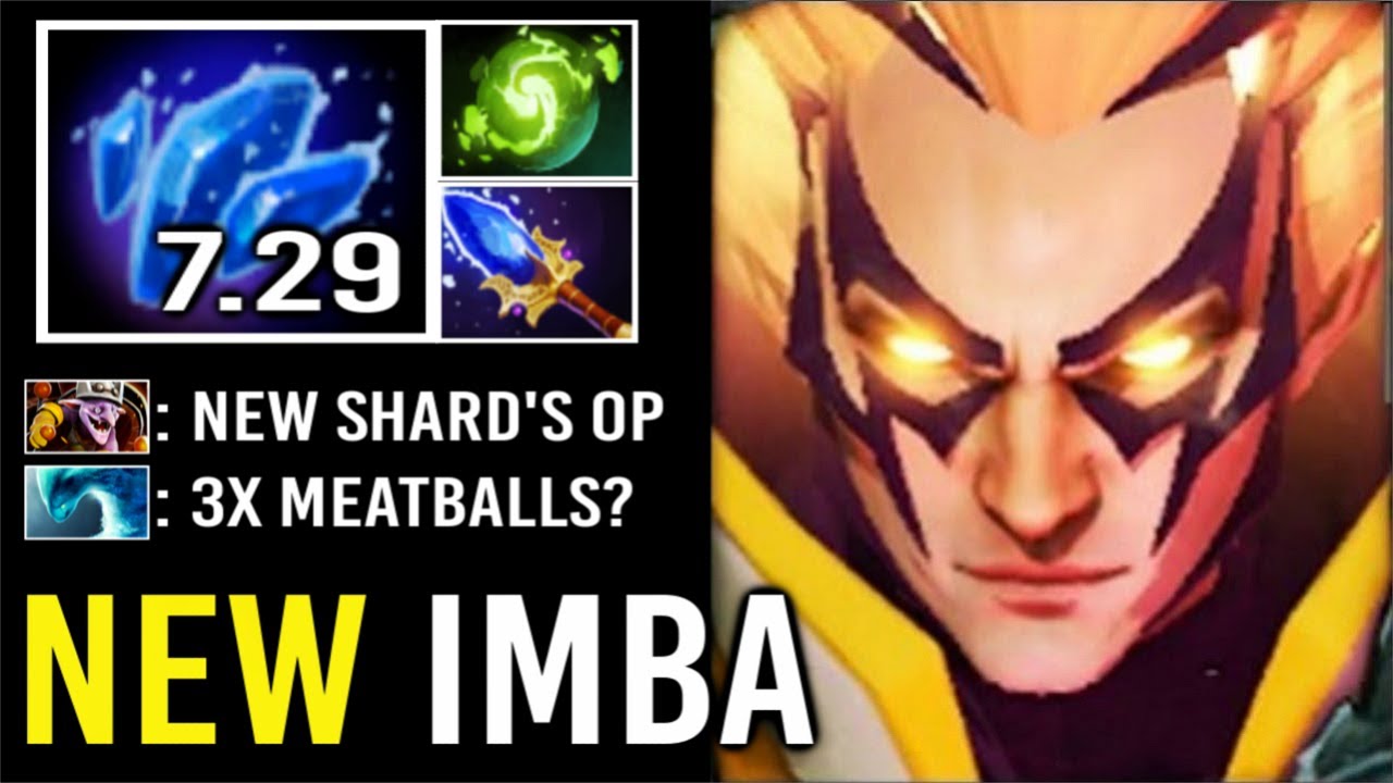NEW CRAZY 7.29 Invoker Shard 3x Meteor WTF SunStrike Mind Hack Epic Combo Most Imba Hero Dota 2