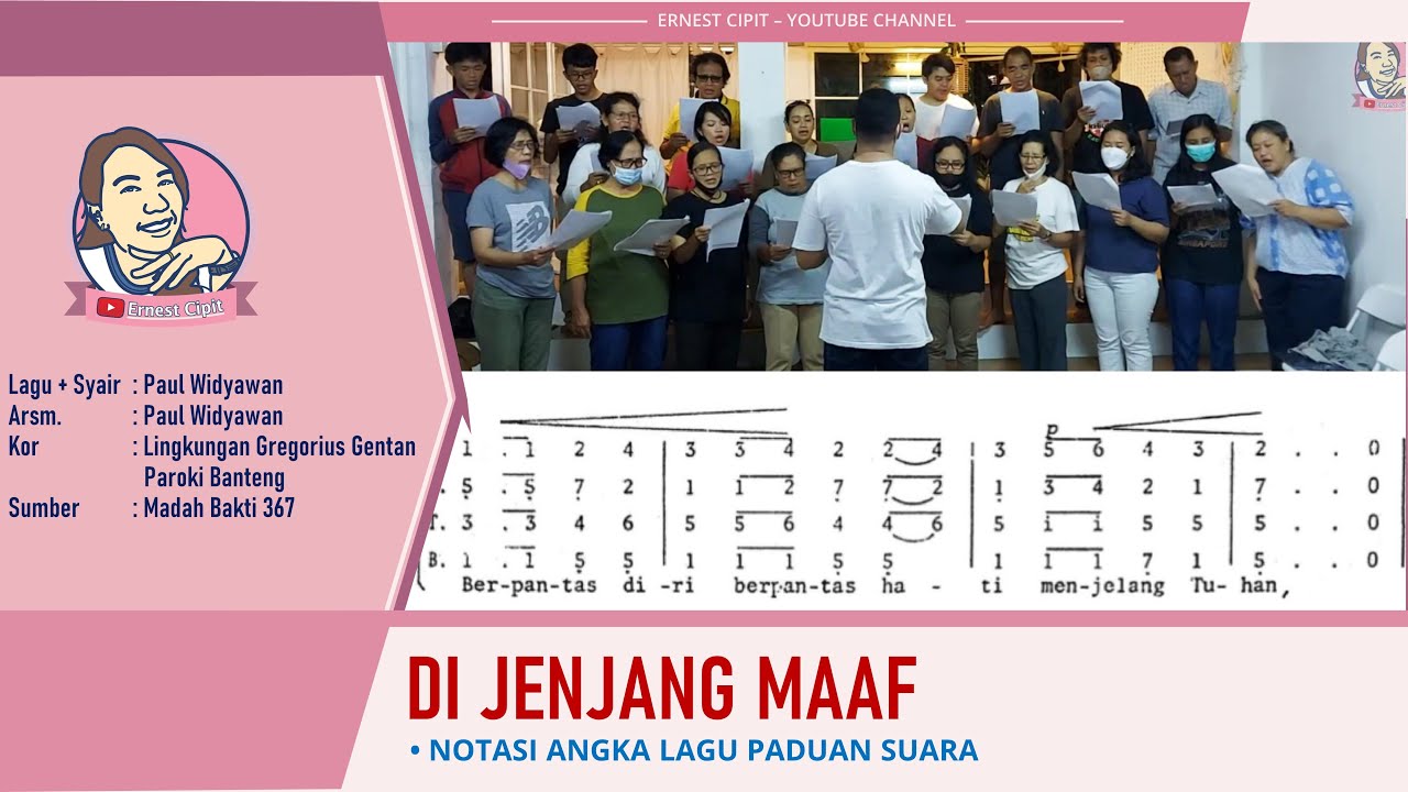Lagu Masa Prapaskah Di Jenjang Maaf Ciptaan Paul Widyawan