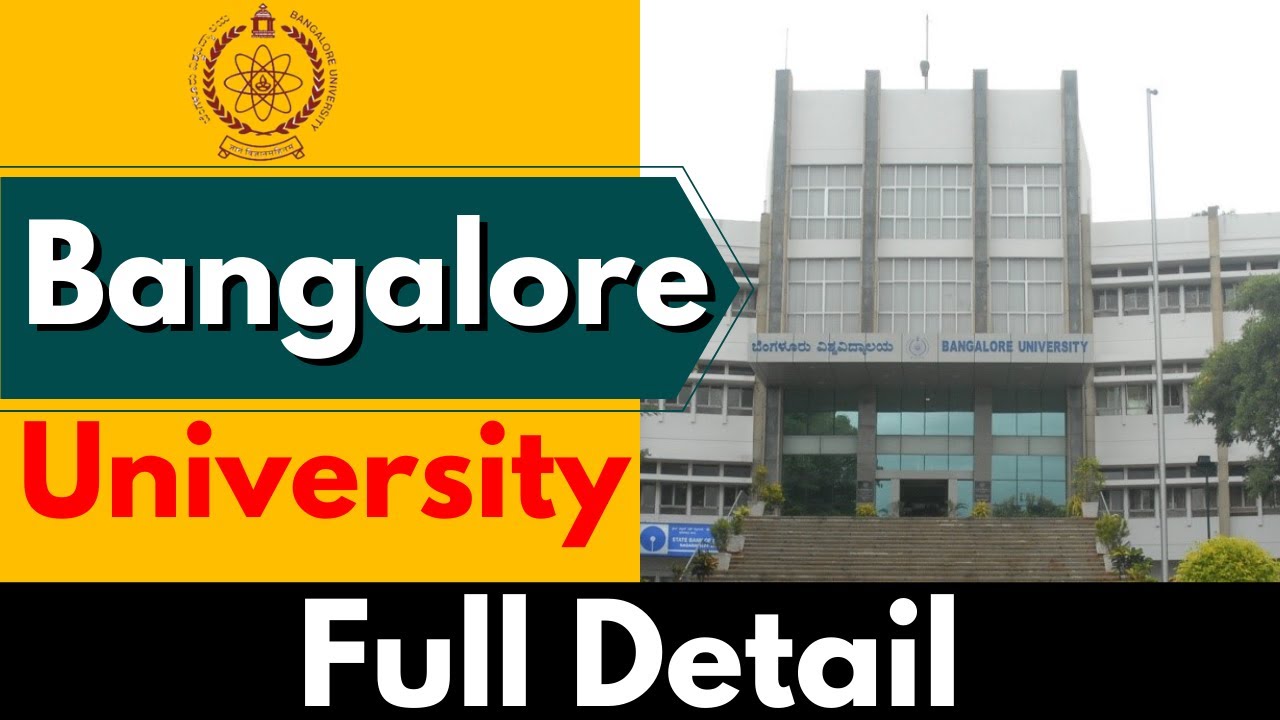 Bangalore University 👉 Easy Admission Process | Fee Structure | Best Courses | High Placement😱