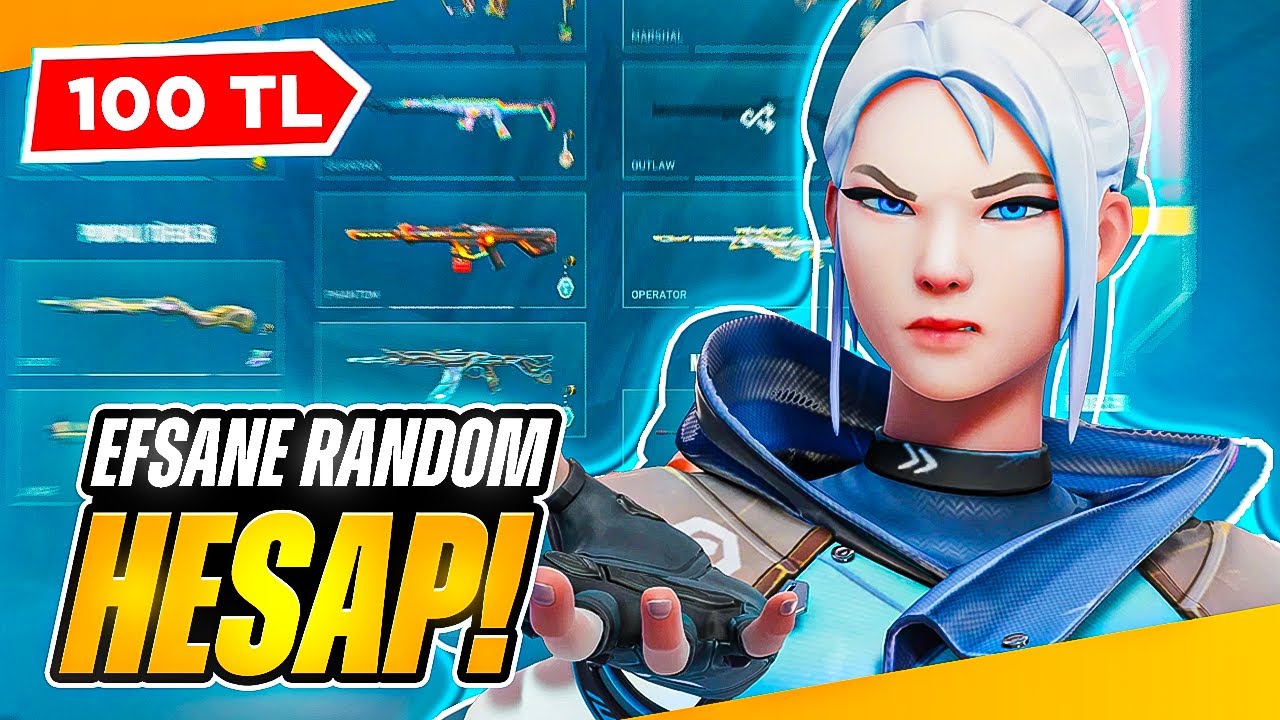 100 TL'ye *300 SKİNLİ* RANDOM HESAP SATIN ALDIM 🔥 | VALORANT