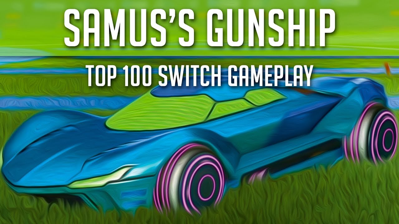 TAKING SAMUS'S GUNSHIP FOR A SPIN | Exclusive Car for Rocket League on Nintendo Switch